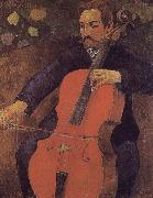 Paul Gauguin Cello painting